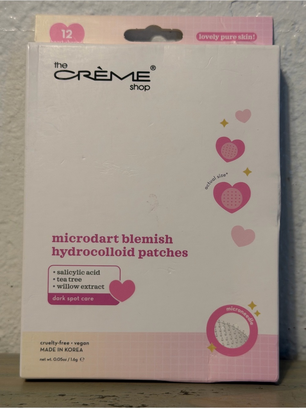 The Crème Shop Pink Microdart Blemish Hydrocolloid Patches - Spot Treatment